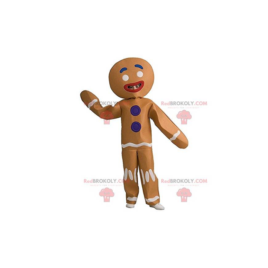 Sjov honningkager maskot. Gingerbread kostume - Redbrokoly.com