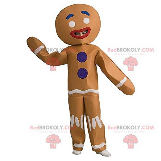 Sjov honningkager maskot. Gingerbread kostume - Redbrokoly.com