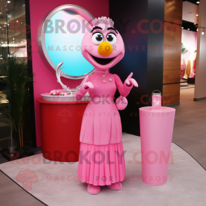 Pink forlovelsesring maskot...