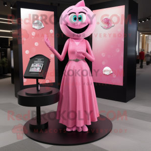 Pink forlovelsesring maskot...