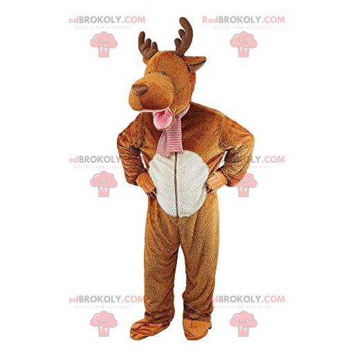 Brown Deer Maskottchen. Brown Deer Kostüm - Redbrokoly.com