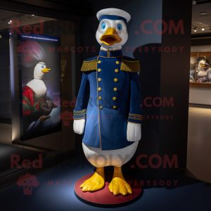 Navy Muscovy Duck mascotte...