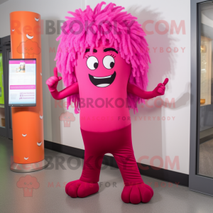 Postava maskota Magenta...