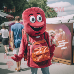 Magenta Currywurst mascotte...