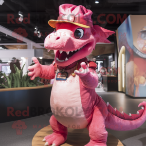 Pink Dragon mascotte...