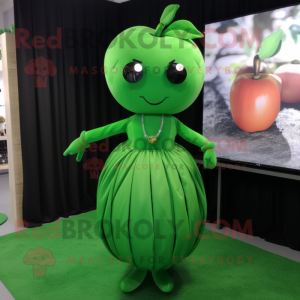 Skoggrønt eple maskot...