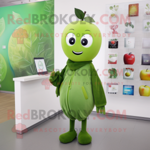 Olive Apple mascotte...