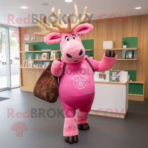 Rosa irländsk älg...