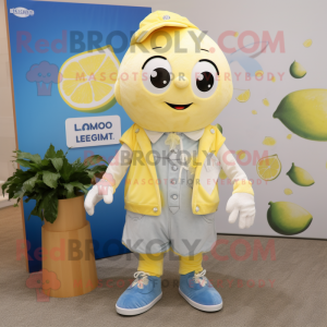 Creme Lemon maskot kostume...