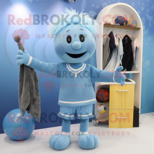 Sky Blue Juggle mascotte...