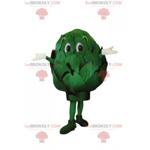 Mascotte di carciofo verde. Costume da carciofo - Redbrokoly.com