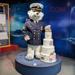 Navy Wedding Cake maskot...