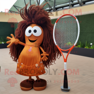 Rust Tennis Racket mascotte...