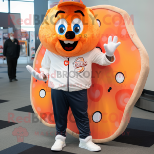 Peach Pizza Slice mascotte...