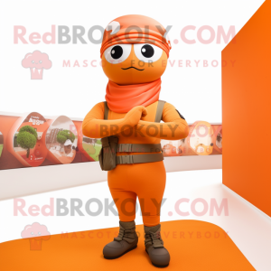 Orange Army Soldier...