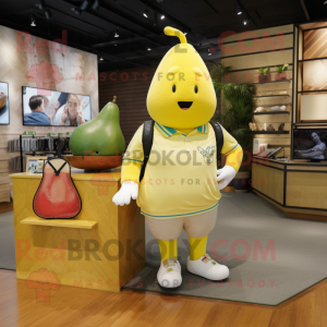 Yellow Pear mascotte...