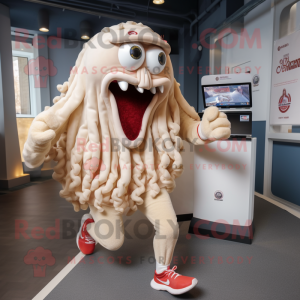 Crème Kraken mascotte...