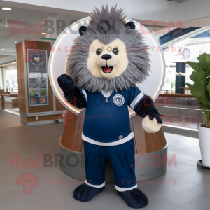 Navy Porcupine mascotte...