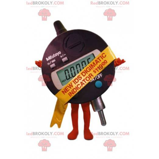 Mascot round digital measurer. Measurer's suit - Redbrokoly.com