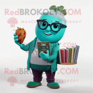 Teal Beet mascotte kostuum...