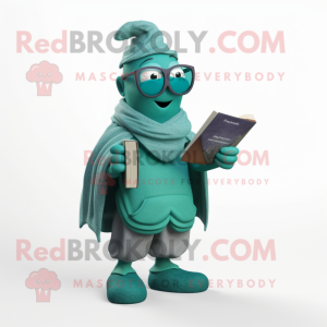 Teal Beet mascotte kostuum...