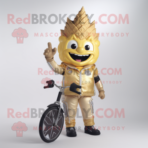 Gold Glass Cone maskot...