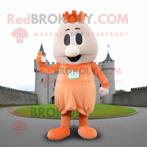 Peach Irish Castle maskot...