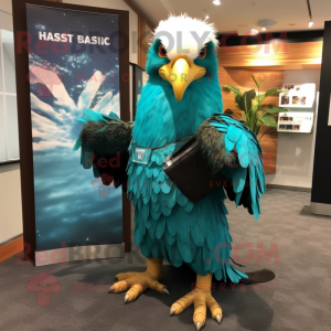 Turkos Haast S Eagle maskot...