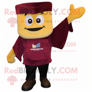 Maroon Nachos mascotte...