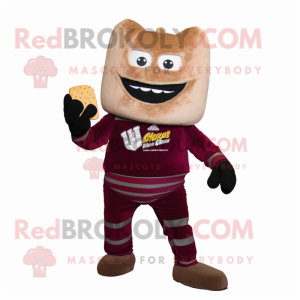 Maroon Nachos maskot...