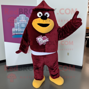 Maroon Nachos mascotte...