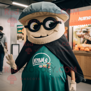  Tacos maskot drakt figur...