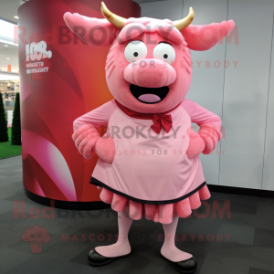 Pink Beef Wellington maskot...