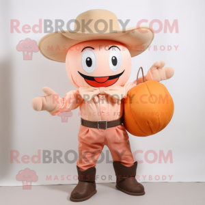 Peach Cowboy mascotte...