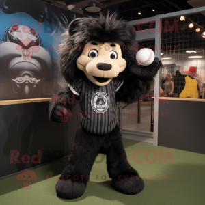 Black Lion mascotte kostuum...