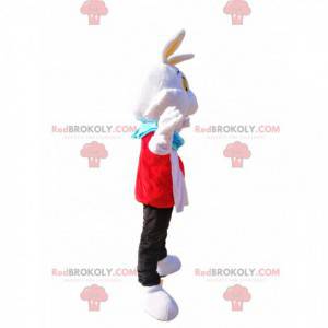 Mascote do coelho em Alice no País das Maravilhas! -