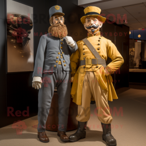 Gold Civil War Soldier...