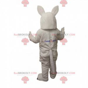 White wolf mascot. White wolf costume - Redbrokoly.com