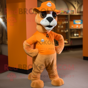 Orange Camel mascotte...