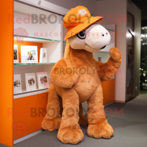 Orange Camel mascotte...