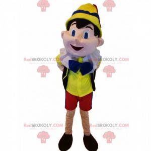 Pinocchio-Maskottchen. Pinocchio Kostüm - Redbrokoly.com