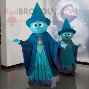 Teal Wizard mascotte...