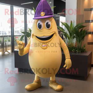 Gold Aubergine mascotte...