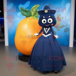 Navy Mango maskot kostume...