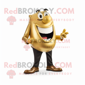 Gold Steak maskot...