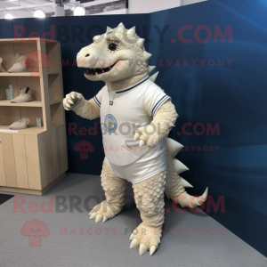 Crème Ankylosaurus mascotte...