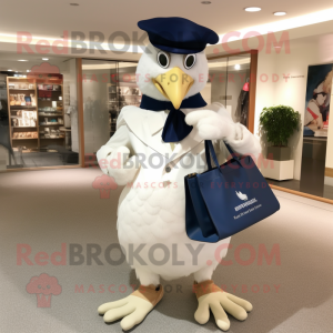 Navy Hens mascotte kostuum...