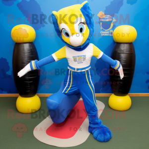 Blue Hens maskot kostume...