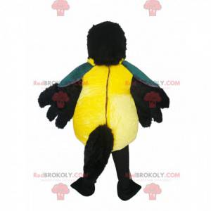Mascot farverig og majestætisk fugl. Fugledragt - Redbrokoly.com