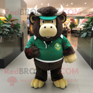 Forest Green Bison mascotte...